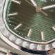 Swiss Grade Patek Philippe Nautilus 5711 Watch Olive Green Dial Diamond Bezel Cal9015 (3)_th.jpg